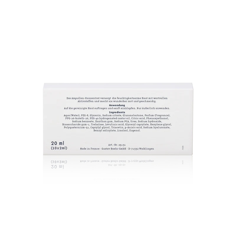 BAEHR beauty concept Ampulle Feuchtigkeit 10 x 2 ml