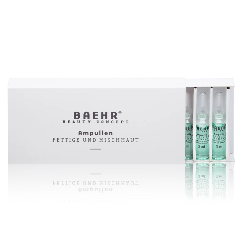 BAEHR beauty concept Ampulle Fettige und Mischhaut 10 x 2 ml