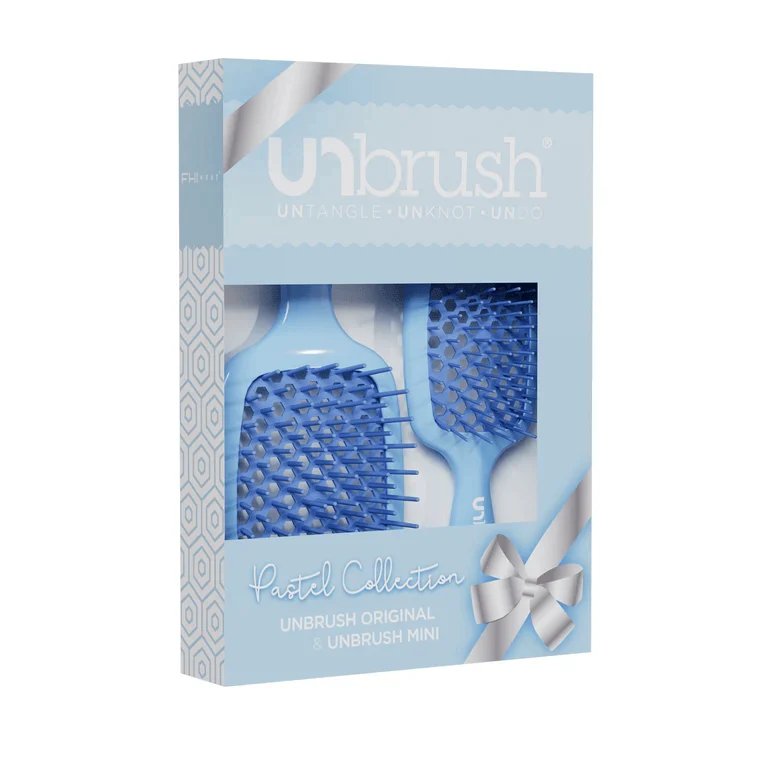 UNbrush Pastell Duo Set Veilchenblau