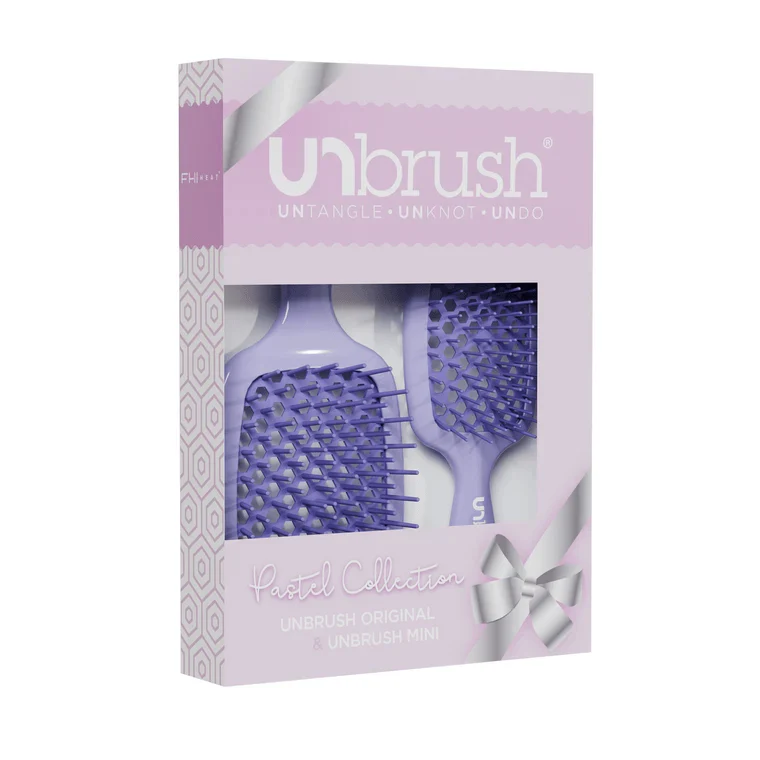 UNbrush Pastell Duo Set Flieder Hell Lila