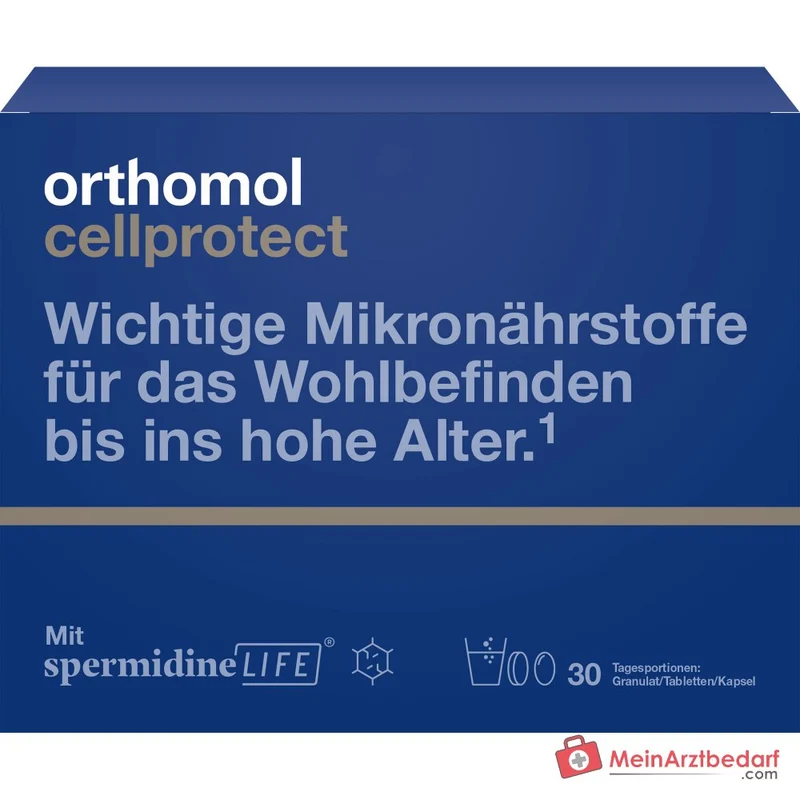 Orthomol Cellprotect Granulat mit Tabletten und Kapseln, 30 Tagesportionen