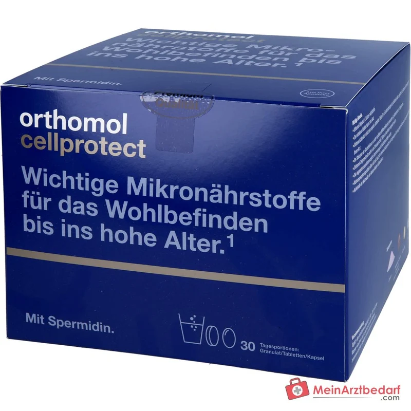 Orthomol Cellprotect Granulat mit Tabletten und Kapseln, 30 Tagesportionen