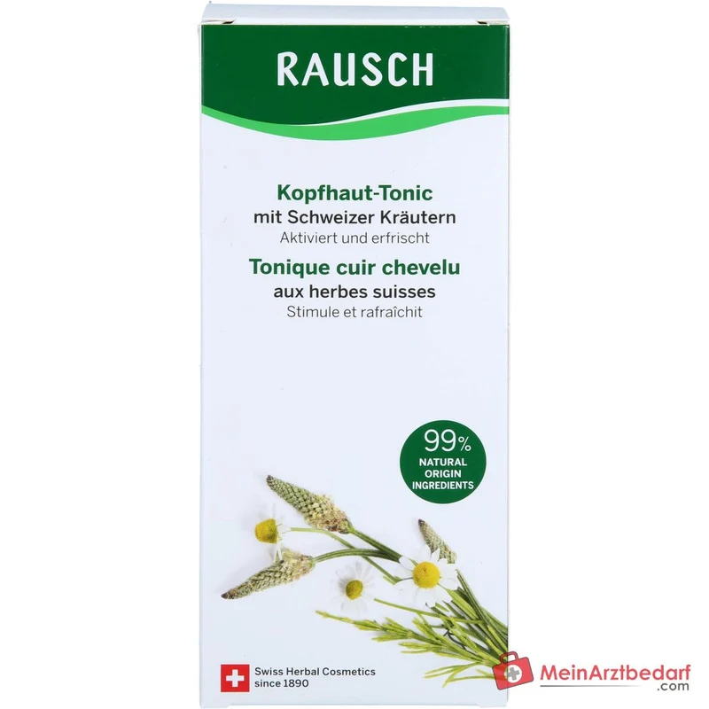 Rausch Kopfhaut-Tonic mit Schweizer Kräutern, 200 ml