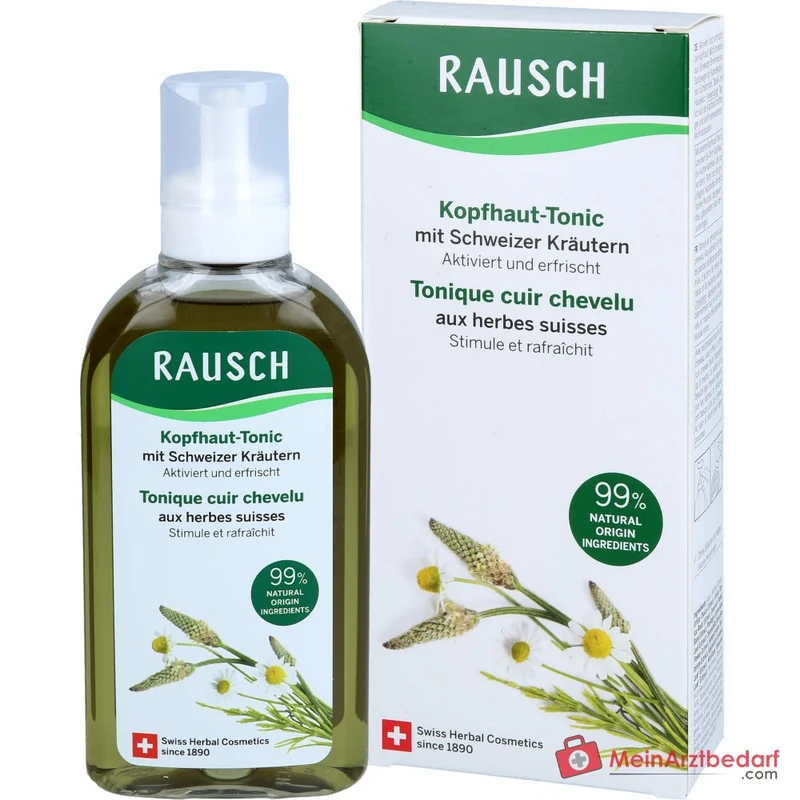 Rausch Kopfhaut-Tonic mit Schweizer Kräutern, 200 ml