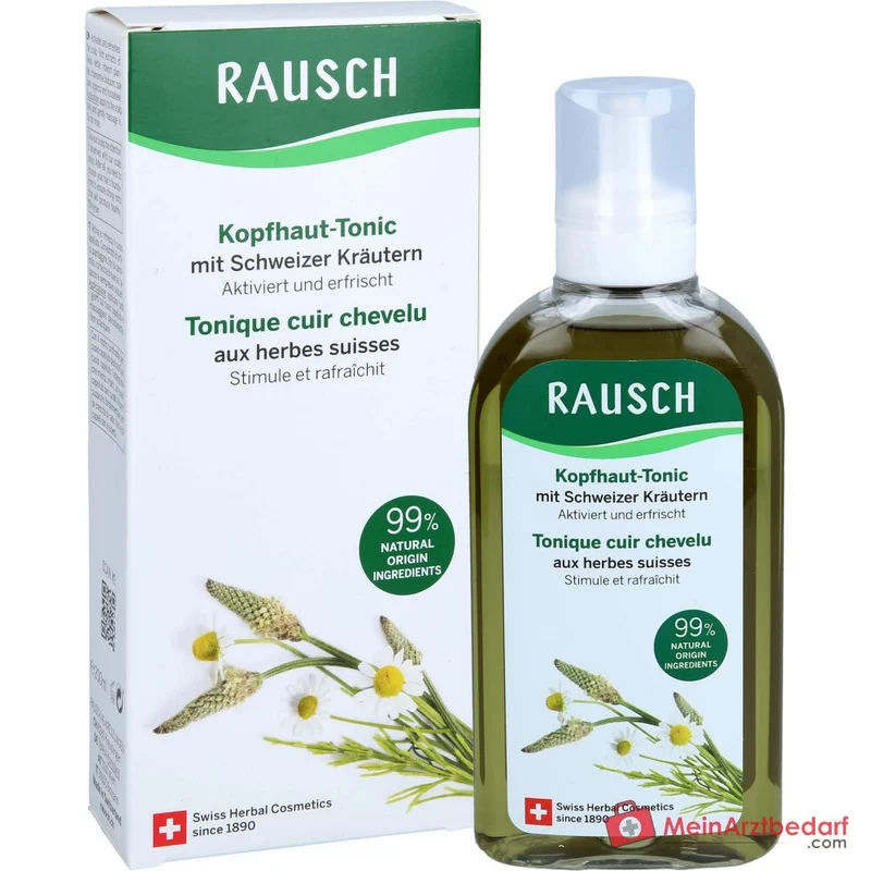 Rausch Kopfhaut-Tonic mit Schweizer Kräutern, 200 ml