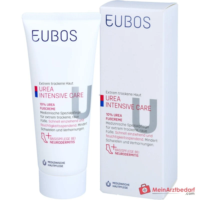 Eubos Urea Intensive Care 10% Urea / Glycerin Fußcreme, 100 ml
