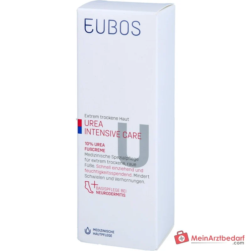 Eubos Urea Intensive Care 10% Urea / Glycerin Fußcreme, 100 ml