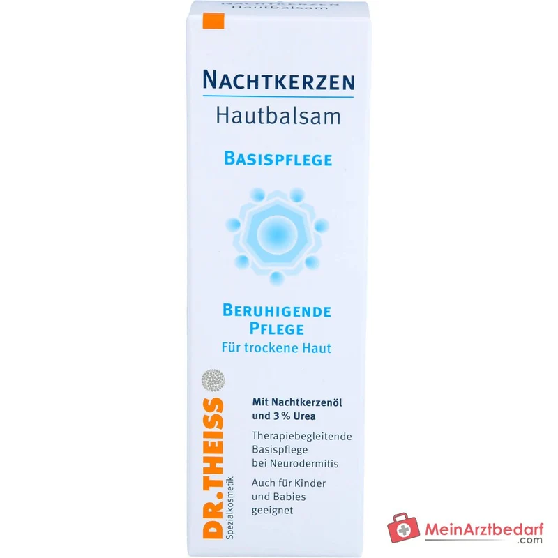 Dr. Theiss Nachtkerzen Hautbalsam Nachtkerzenöl / Urea / Squalan / Jojobaöl / Guaiazulen Creme, 200 ml