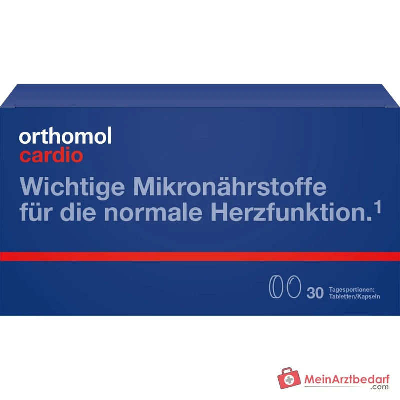 Orthomol Cardio Tabletten und Kapseln, 30 Tagesportionen