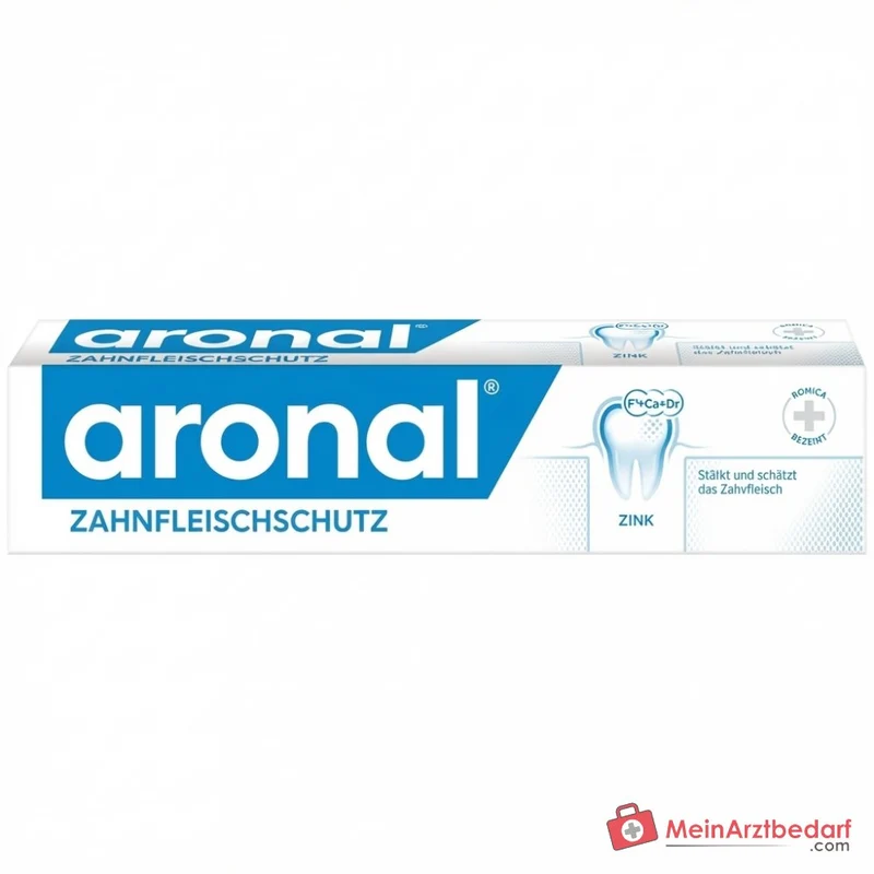 aronal Zahnfleischschutz Zahnpasta mit Zink, 75 ml