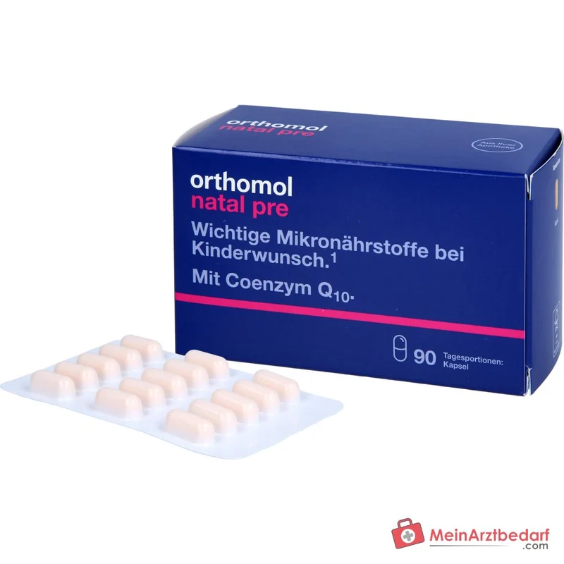 Orthomol Natal pre Kapseln, 90 St.