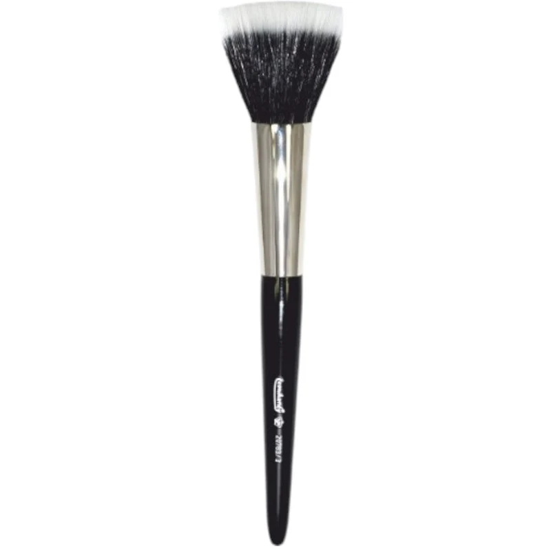 Leonhardy Foundationpinsel zweifarbig, Ziegenhaar-Synthetik-Mix