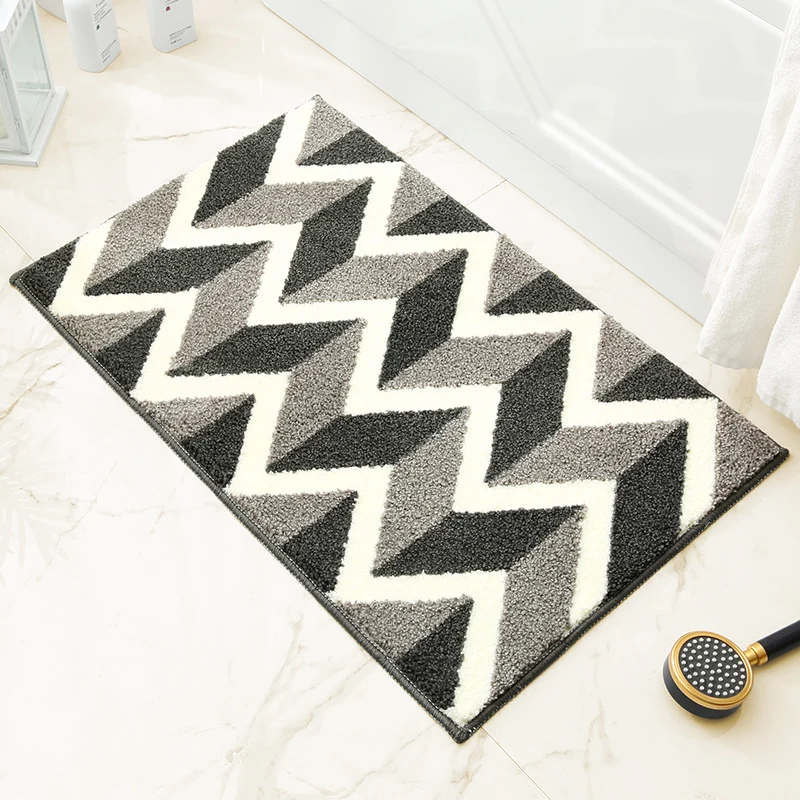 Abstract Pattern Badvorleger für Badezimmer