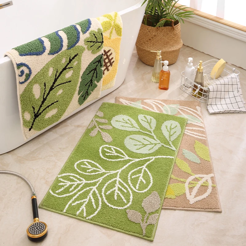 Abstract Pattern Badvorleger für Badezimmer