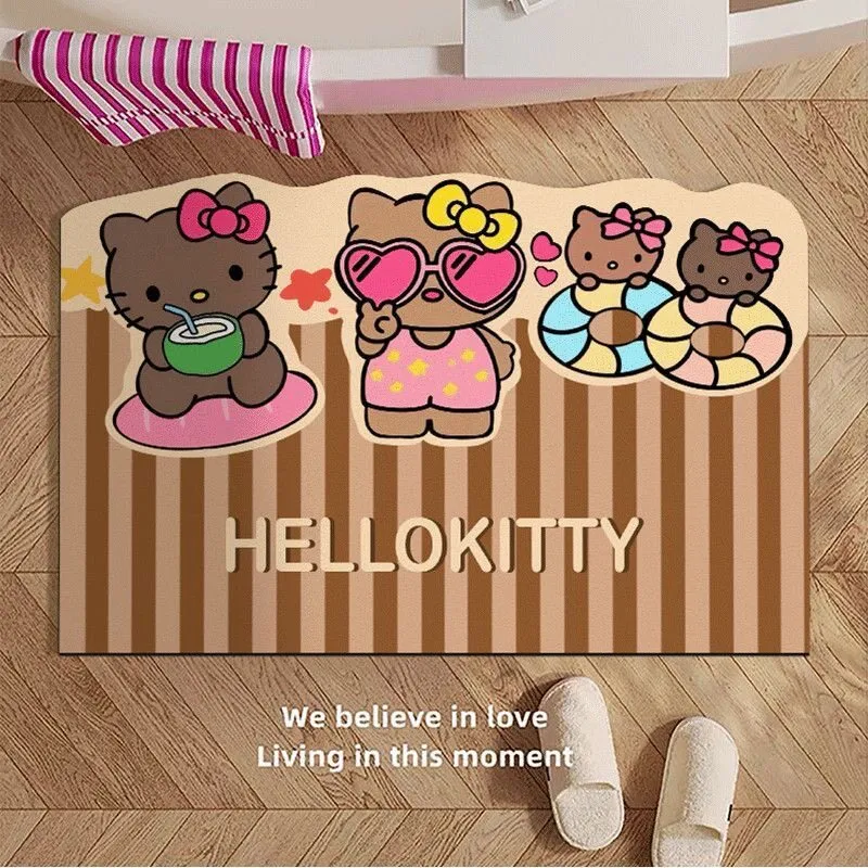 Hello Kitty Themen Plüsch Badmatte