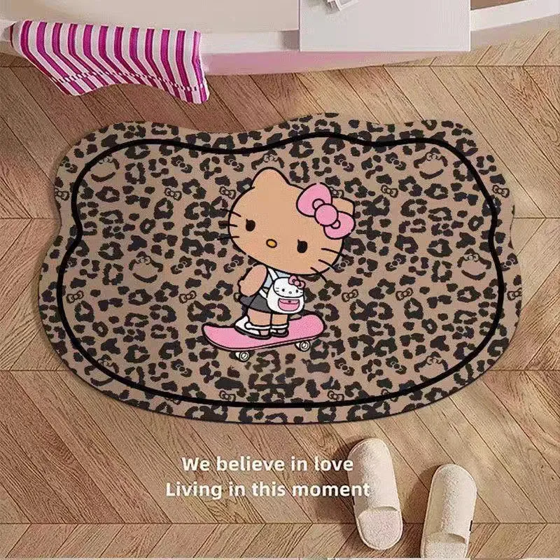 Hello Kitty Themen Plüsch Badmatte