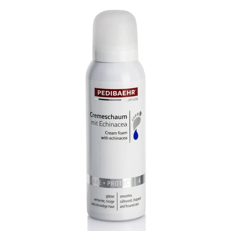 PEDIBAEHR Cremeschaum Schrunden mit Echinacea