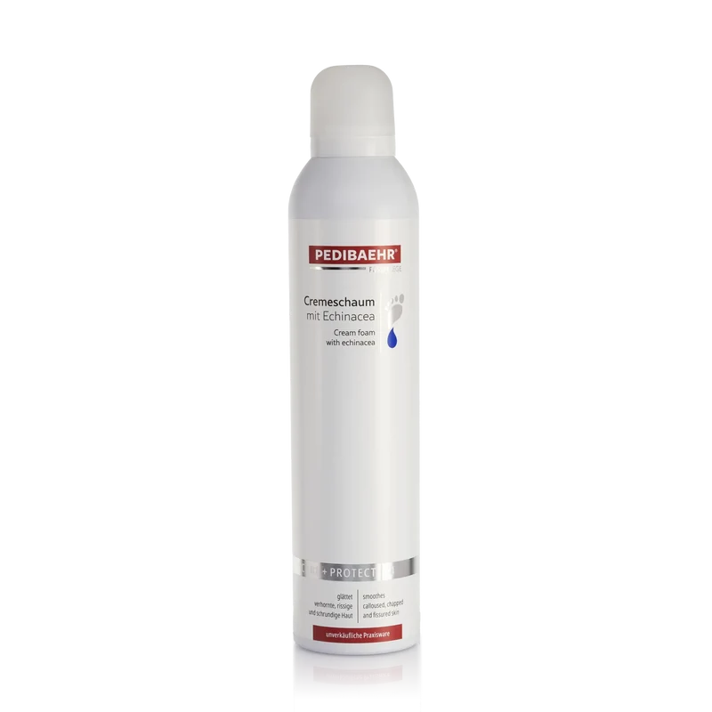 PEDIBAEHR Cremeschaum Schrunden mit Echinacea