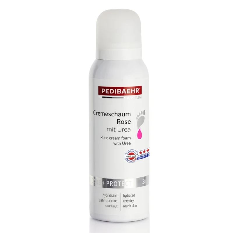 PEDIBAEHR Cremeschaum Rose