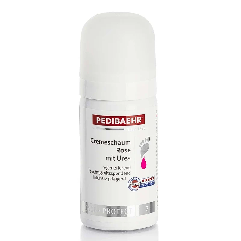 PEDIBAEHR Cremeschaum Rose