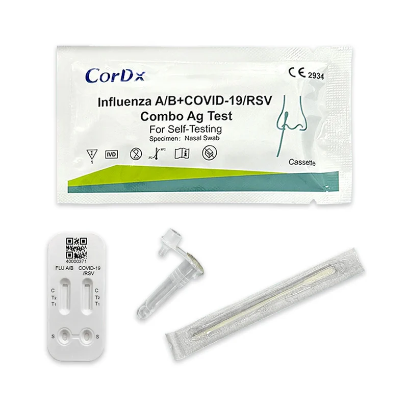4in1 CorDx® Kombi Test (Covid-19, Influenza A&B, RSV)