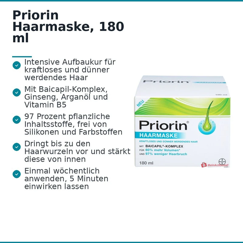 Priorin Haarmaske, 180 ml