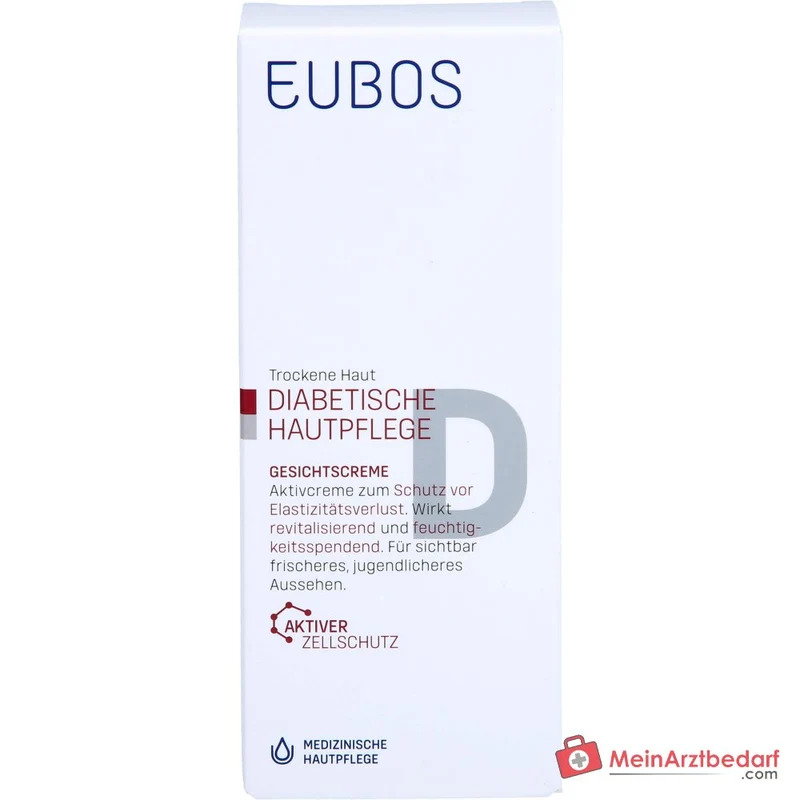 Eubos Diabetische Haut Pflege Gesichtscreme Creme, 50 ml