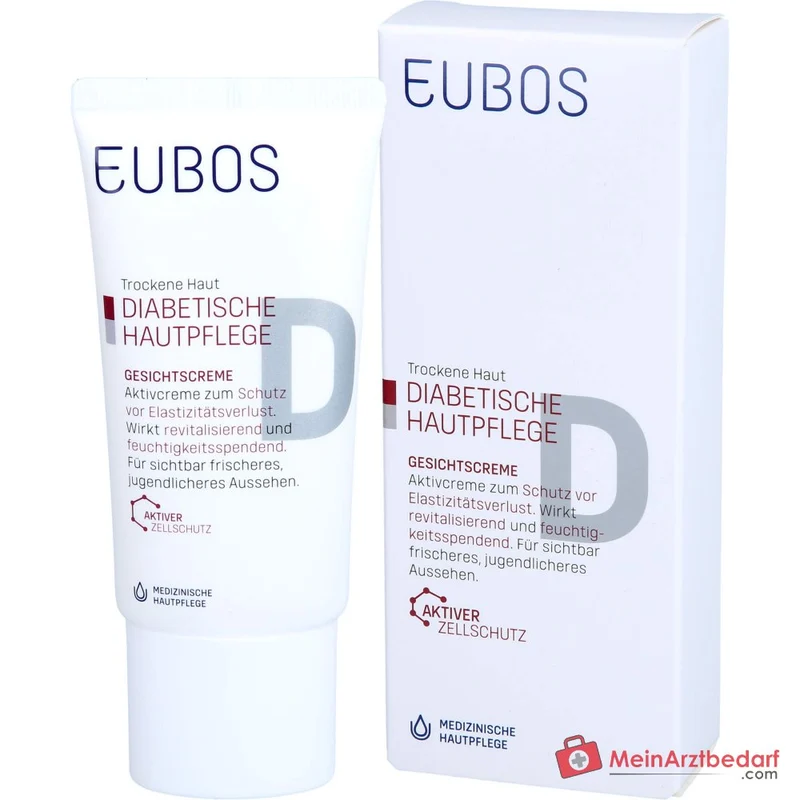 Eubos Diabetische Haut Pflege Gesichtscreme Creme, 50 ml