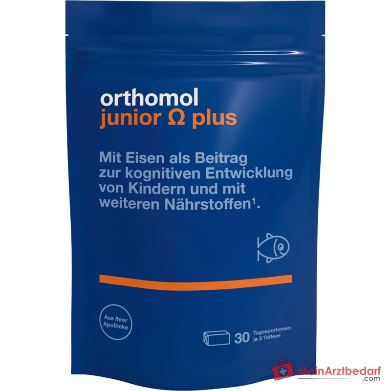 Orthomol junior Omega plus Toffees, 90 St.