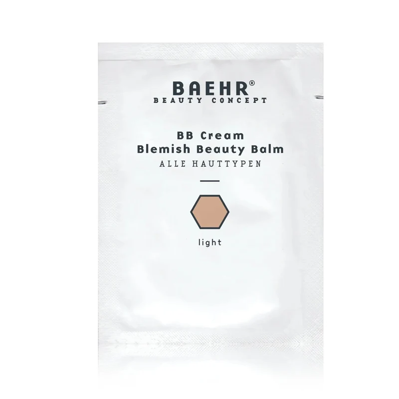 BAEHR beauty concept BB Cream light Blemish Beauty Balm 2ml Sachet