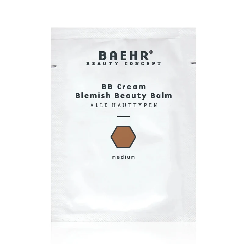 BAEHR beauty concept BB Cream medium Blemish Beauty Balm 2 ml Sachet