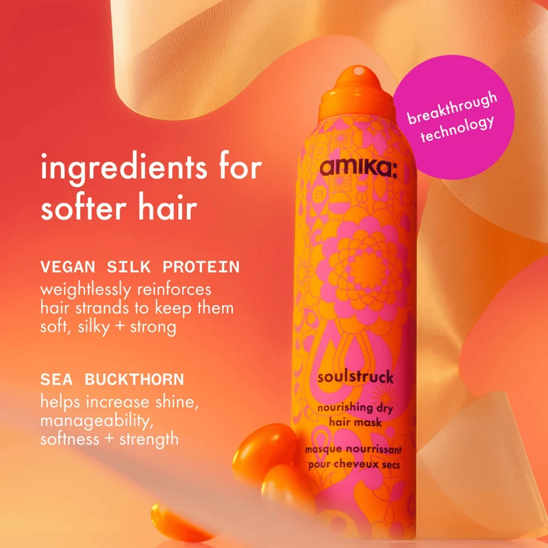 amika soulstruck nourishing dry leave-in hair mask 200ml