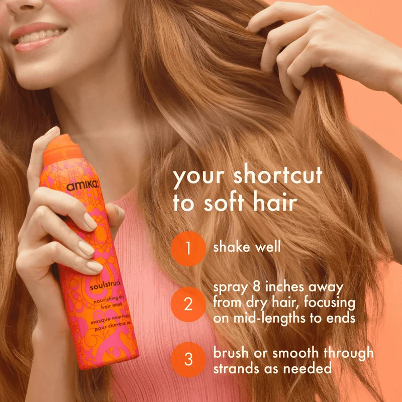 amika soulstruck nourishing dry leave-in hair mask 200ml