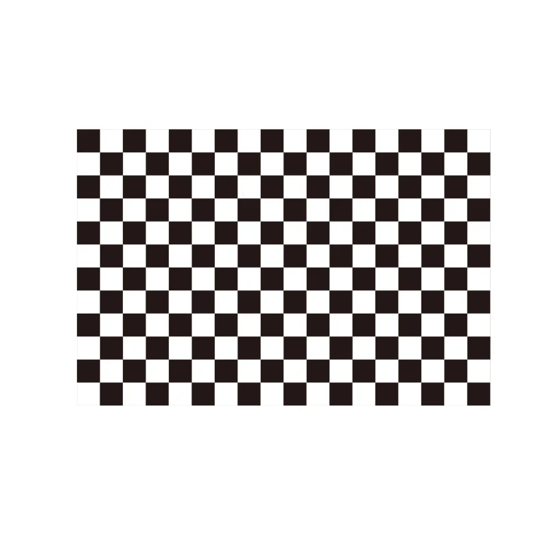 Abwaschbare Tischdecke mit kreisförmigem Retro-Print und PVC‑Beschichtung