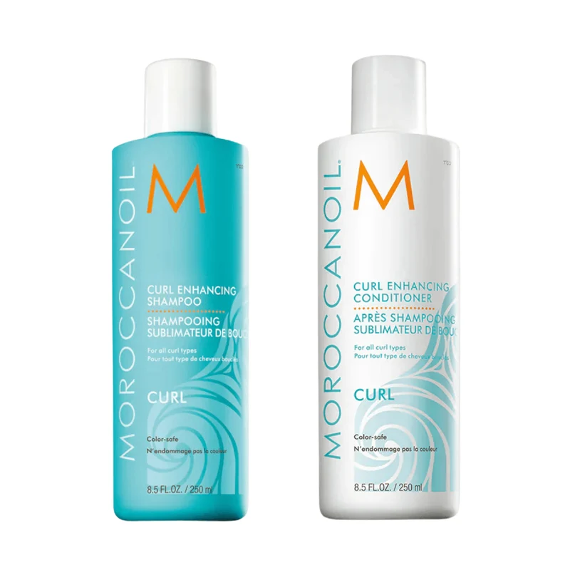 Moroccanoil Curl Enhancing Shampoo + Conditioner 2x250ml