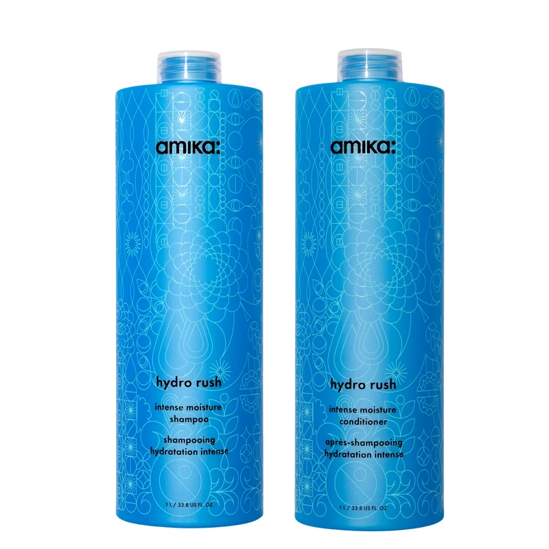 amika Feuchtigkeits-Duo in Übergröße 2x1000ml