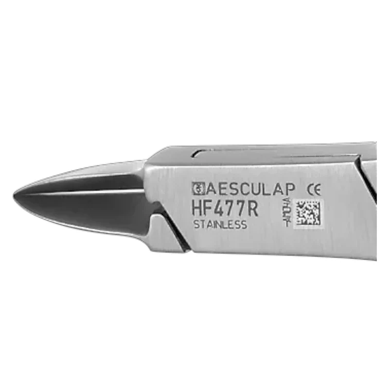 AESCULAP Eckenzange HF477R, schlank Länge 11,4 cm
