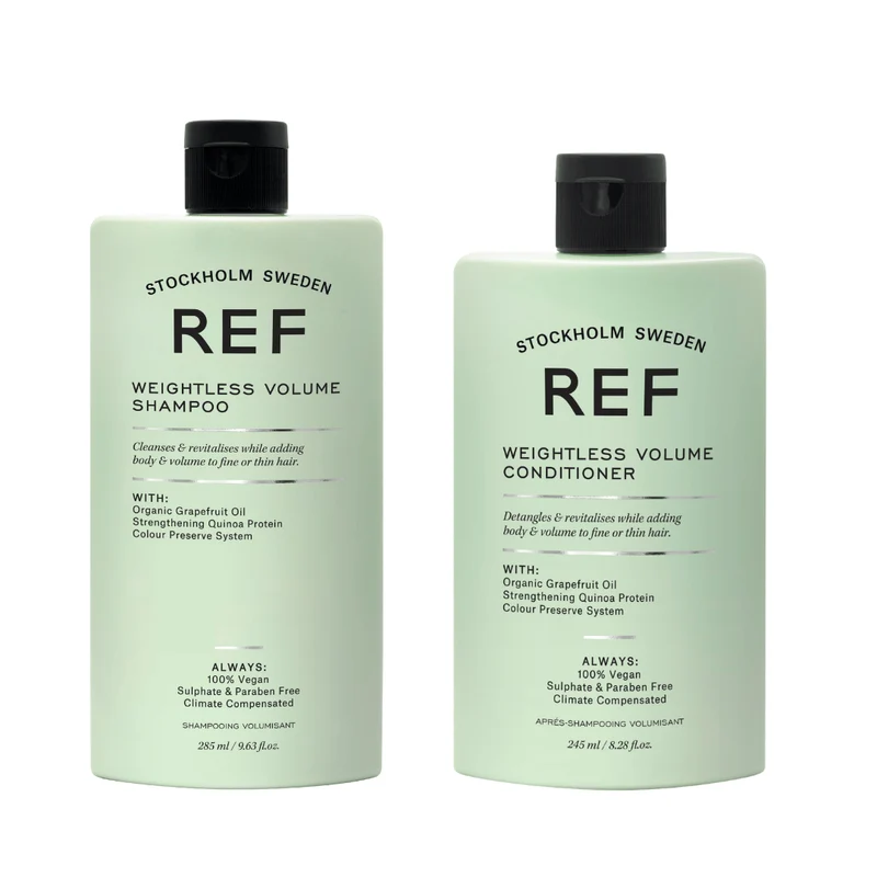 REF Schwereloses Volumen Shampoo 285ml + Conditioner 245ml Set
