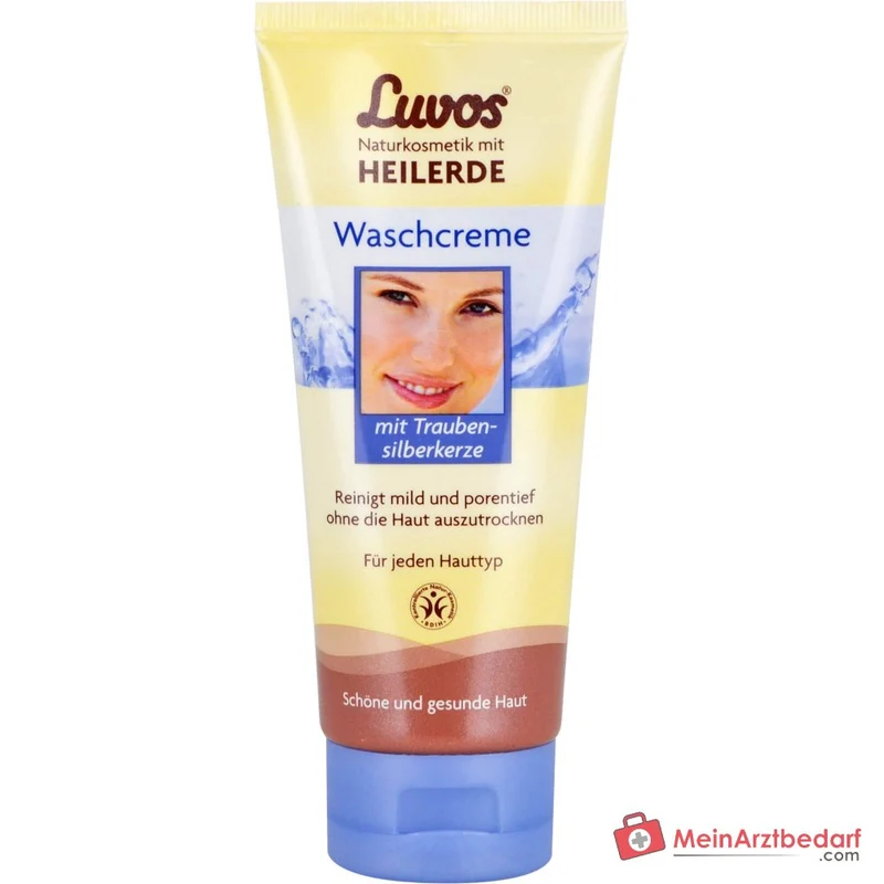 Luvos Naturkosmetik Waschcreme mit Heilerde, 100 ml