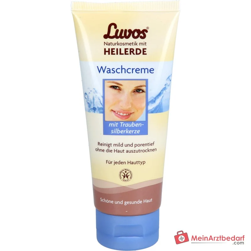 Luvos Naturkosmetik Waschcreme mit Heilerde, 100 ml
