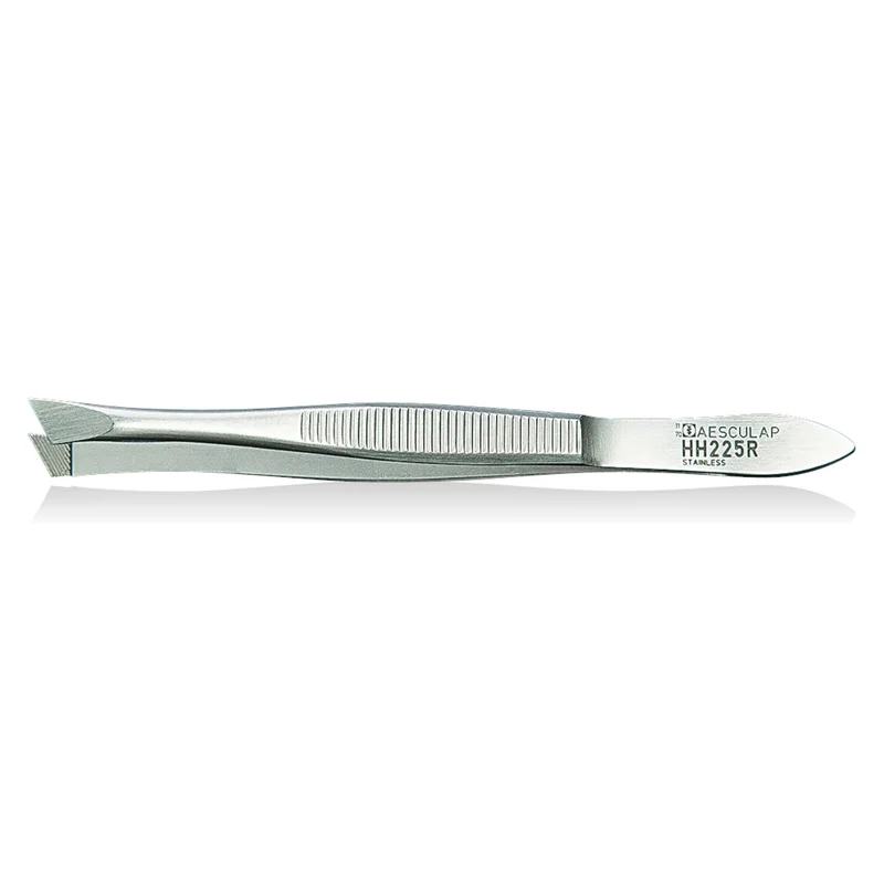 AESCULAP Pinzette HH225R, schräg Länge 9 cm