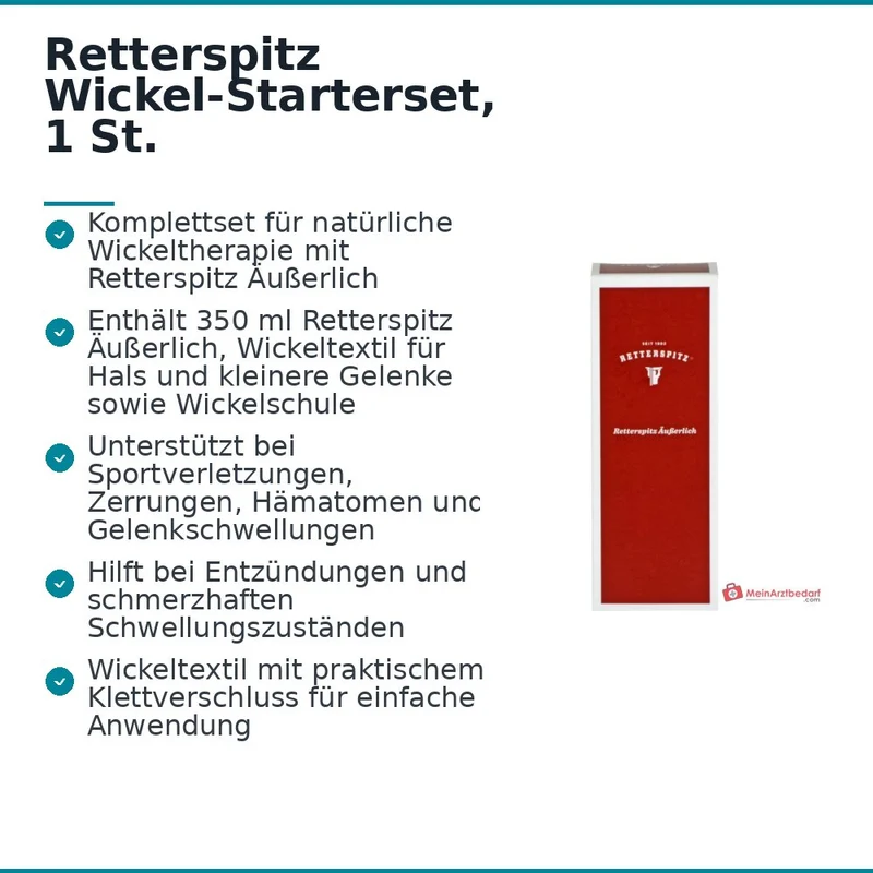 Retterspitz Wickel-Starterset, 1 St.