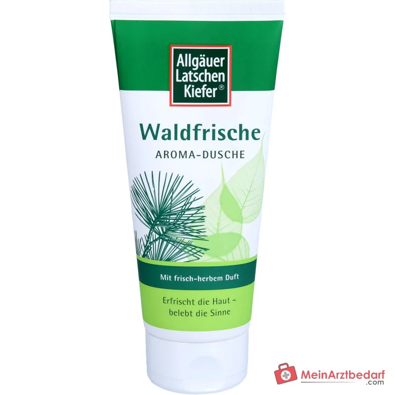 Allgäuer Latschenkiefer Waldfrische Dusche Latschenkiefernöl / Fichtennadelöl Duschgel, 200 ml