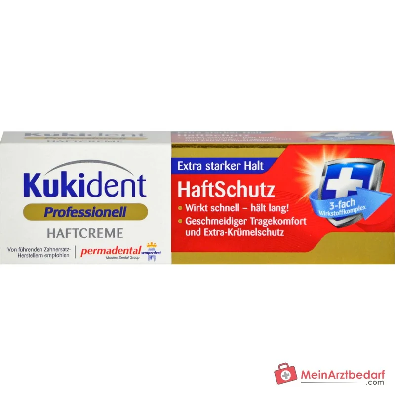 Kukident Professional Haftcreme HaftSchutz Extra Stark Creme, 40 g