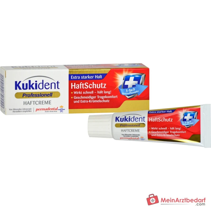 Kukident Professional Haftcreme HaftSchutz Extra Stark Creme, 40 g