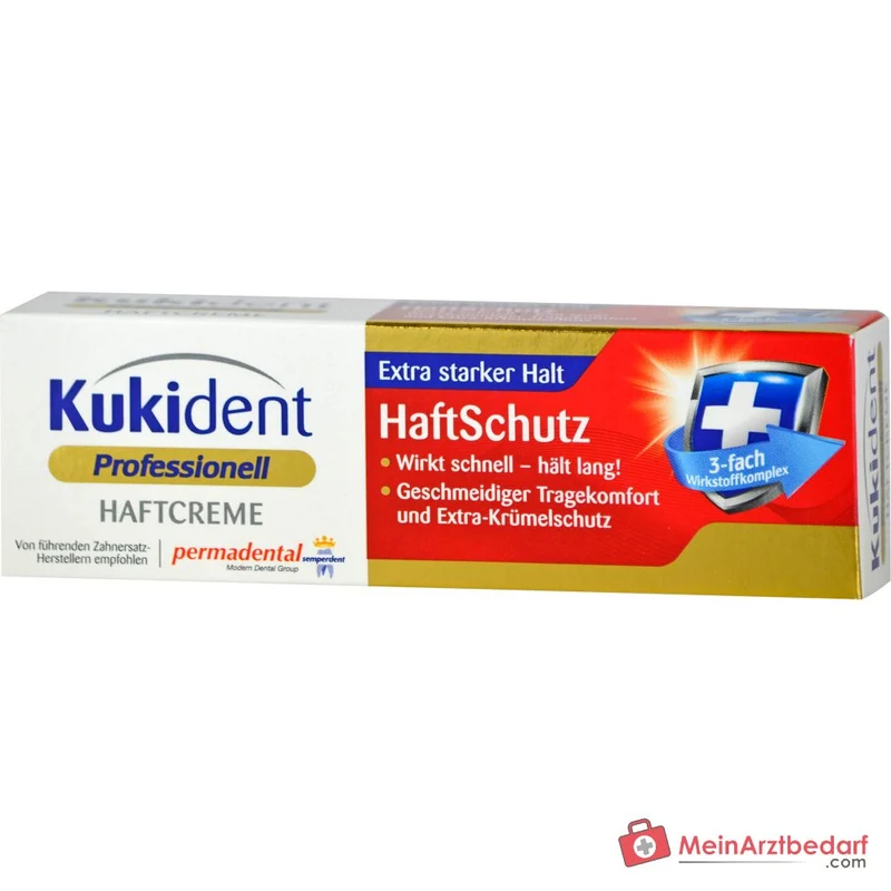 Kukident Professional Haftcreme HaftSchutz Extra Stark Creme, 40 g