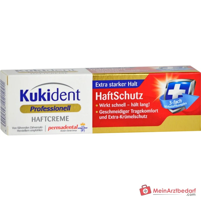 Kukident Professional Haftcreme HaftSchutz Extra Stark Creme, 40 g