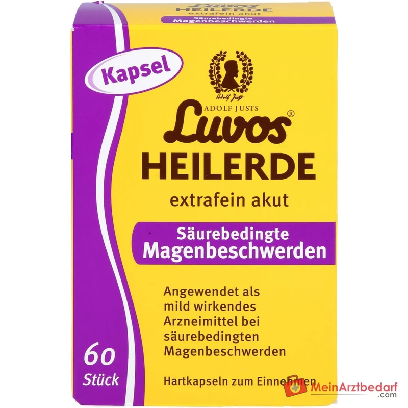 Luvos Heilerde extrafein akut Kapseln, 60 St.