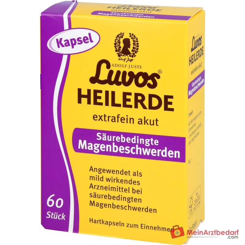 Luvos Heilerde extrafein akut Kapseln, 60 St.