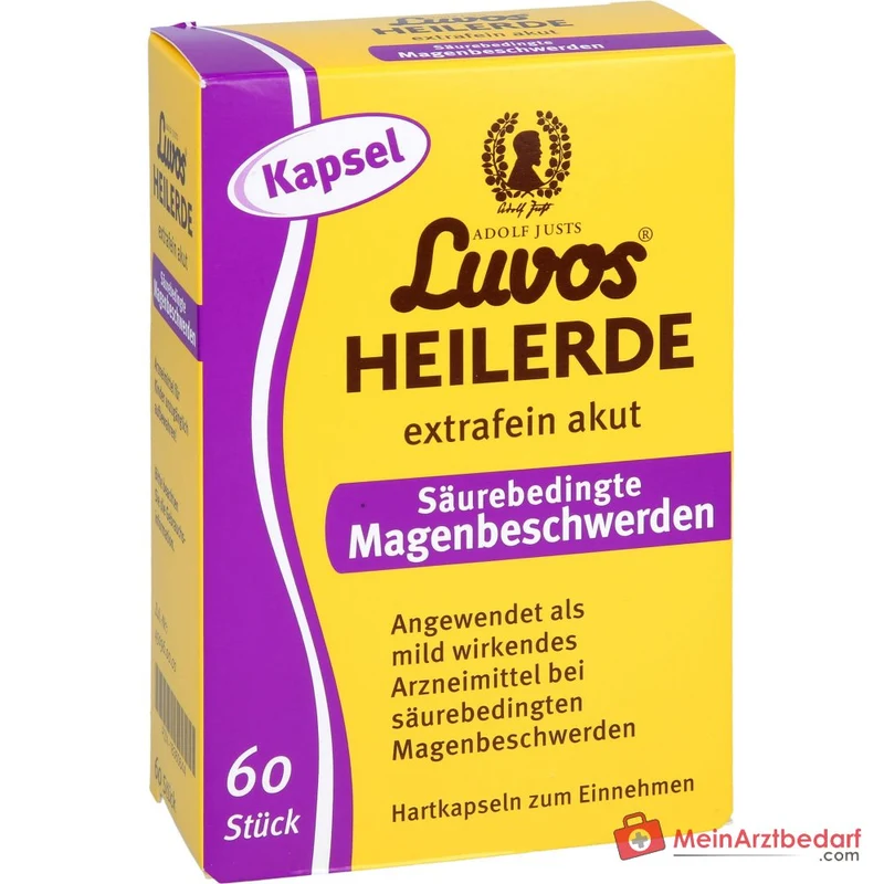 Luvos Heilerde extrafein akut Kapseln, 60 St.